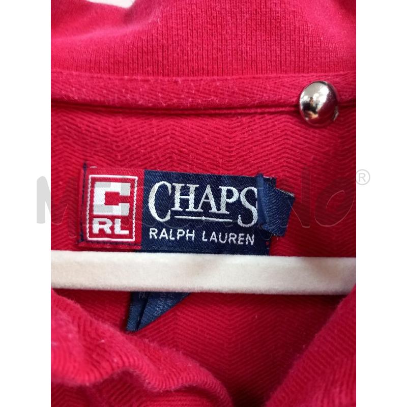POLO U CHAPS RALPH LAUREN ROSSO | Mercatino dell'Usato Roma porta di roma 2