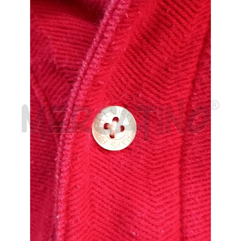 POLO U CHAPS RALPH LAUREN ROSSO | Mercatino dell'Usato Roma porta di roma 3