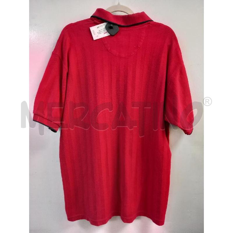POLO U CHAPS RALPH LAUREN ROSSO | Mercatino dell'Usato Roma porta di roma 4