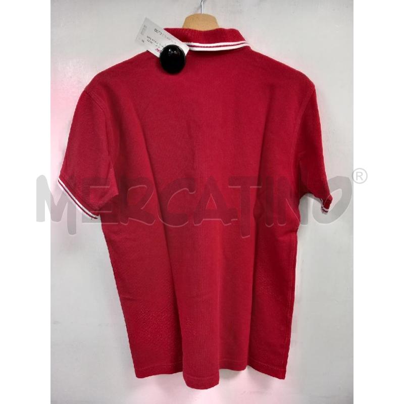 POLO U FRED PERRY ROSSO | Mercatino dell'Usato Roma porta di roma 3