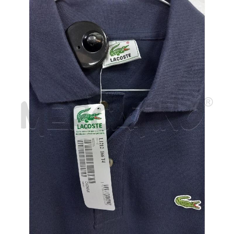 POLO U LACOSTE BLU SCURO | Mercatino dell'Usato Roma porta di roma 3