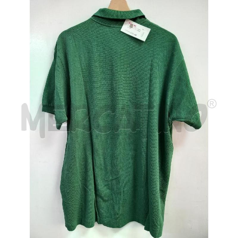POLO U LACOSTE VERDE | Mercatino dell'Usato Roma porta di roma 3