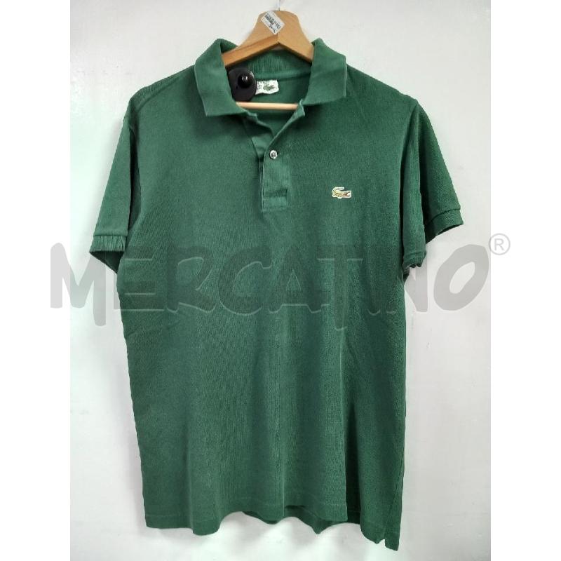 POLO U LACOSTE VERDE | Mercatino dell'Usato Roma porta di roma 1
