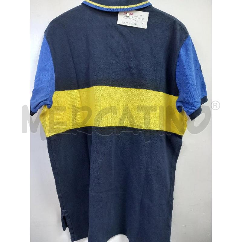 POLO U POLO RALPH LAUREN BLU GIALLO | Mercatino dell'Usato Roma porta di roma 2
