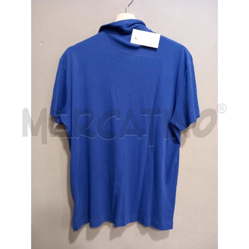 POLO U POLO RALPH LAUREN BLU LOGO ROSSO | Mercatino dell'Usato Roma porta di roma 3