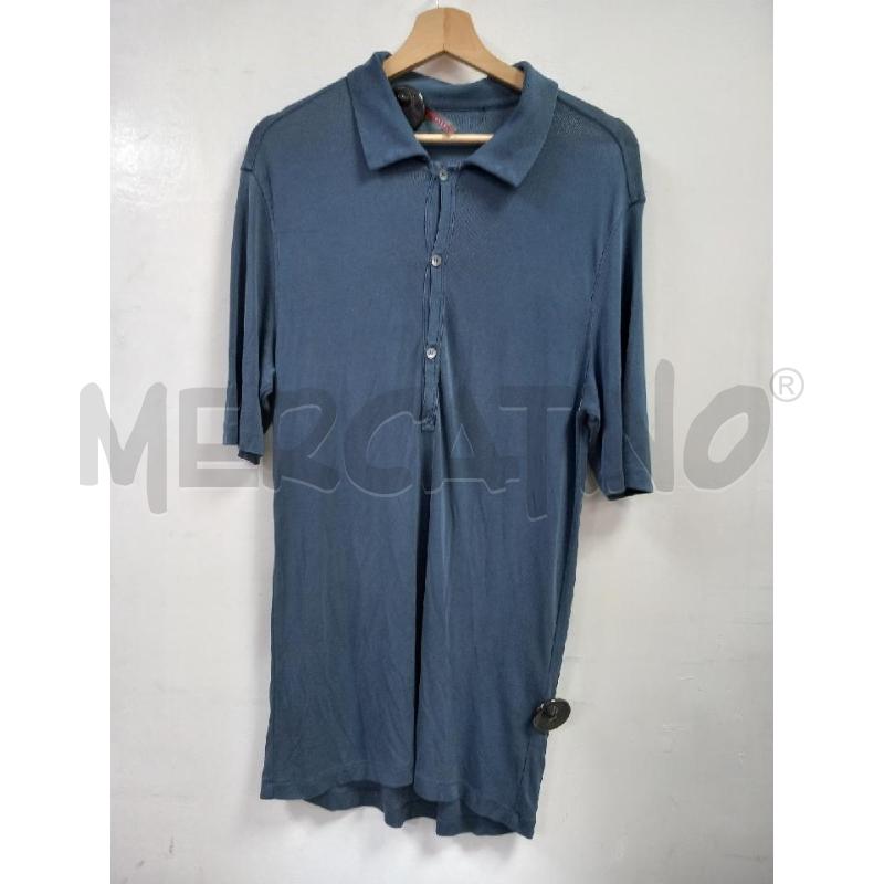 POLO U PRADA BLU MISTO SETA | Mercatino dell'Usato Roma porta di roma 1