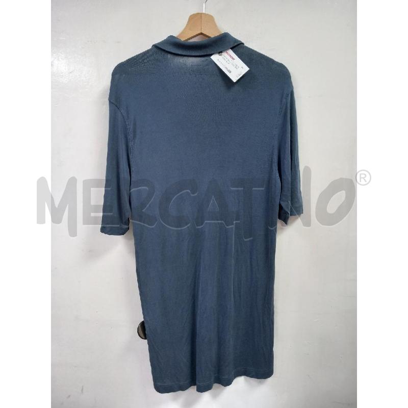 POLO U PRADA BLU MISTO SETA | Mercatino dell'Usato Roma porta di roma 4