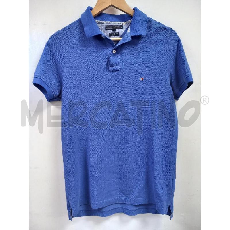 POLO U TOMMY HILFIGER BLU | Mercatino dell'Usato Roma porta di roma 1