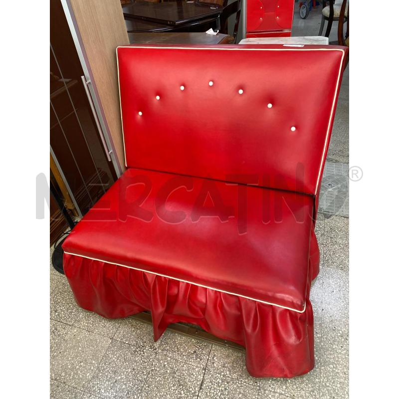 POLTRONA LETTO ANNI 70 ROSSA | Mercatino dell'Usato Roma porta di roma 1