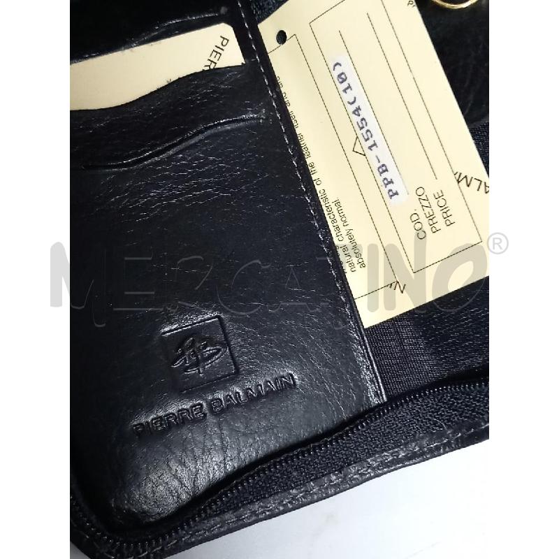 PORTA CHIAVI BALMAIN NERO PELLE | Mercatino dell'Usato Roma porta di roma 4