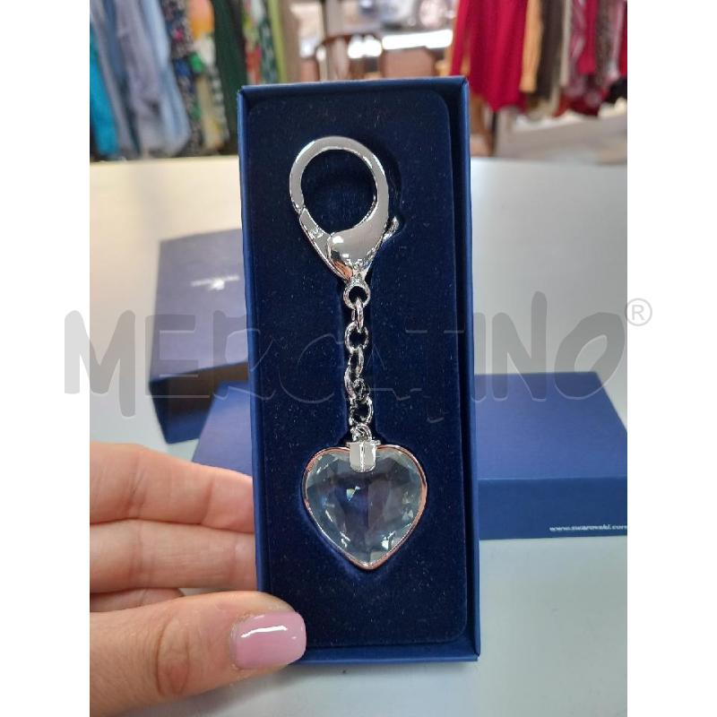 PORTA CHIAVI SWAROVSKI CUORE | Mercatino dell'Usato Roma porta di roma 1