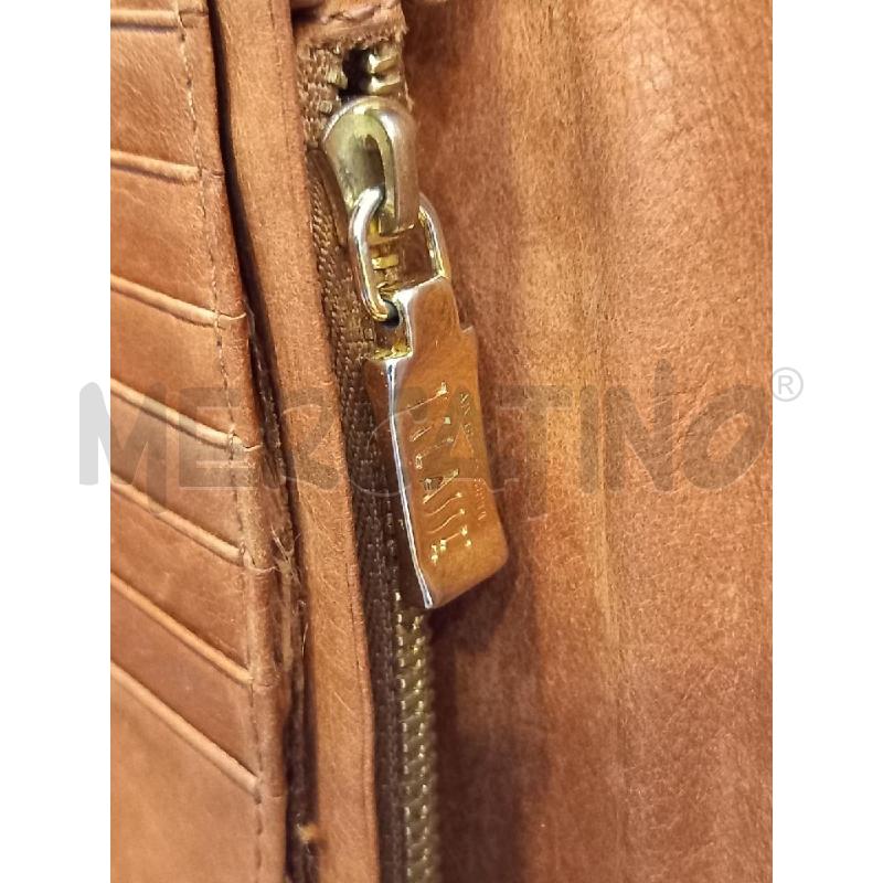 PORTA FOGLIO ALVIERO MARTINI 1 CLASSE PELLE MARRONE | Mercatino dell'Usato Roma porta di roma 4