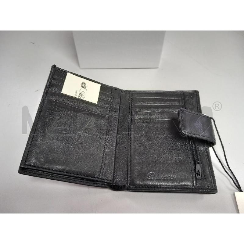 PORTA FOGLIO BLUMARINE NERO | Mercatino dell'Usato Roma porta di roma 3