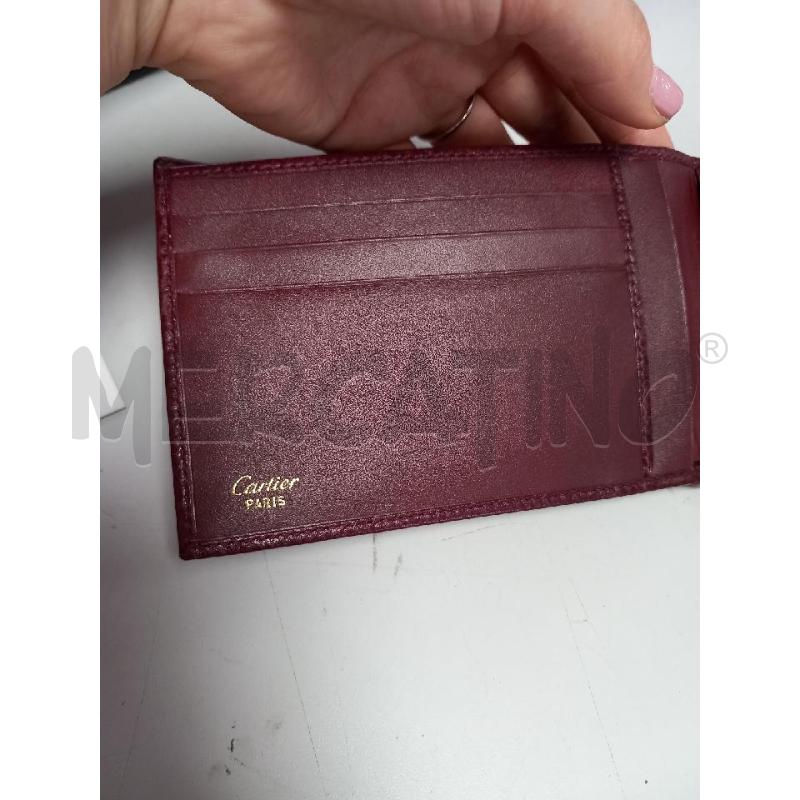 PORTA FOGLIO CARTIER  | Mercatino dell'Usato Roma porta di roma 3