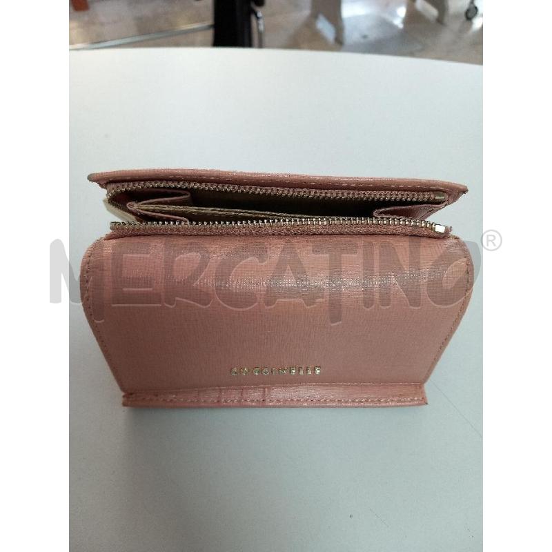 PORTA FOGLIO COCCINELLE PELLE ROSA | Mercatino dell'Usato Roma porta di roma 4