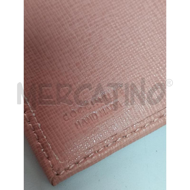 PORTA FOGLIO COCCINELLE PELLE ROSA | Mercatino dell'Usato Roma porta di roma 5