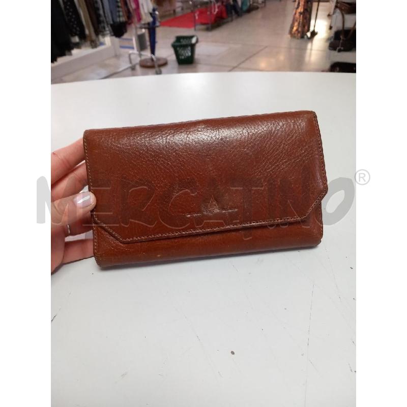 PORTA FOGLIO EMPORIO VALENTINI MARRONE | Mercatino dell'Usato Roma porta di roma 1