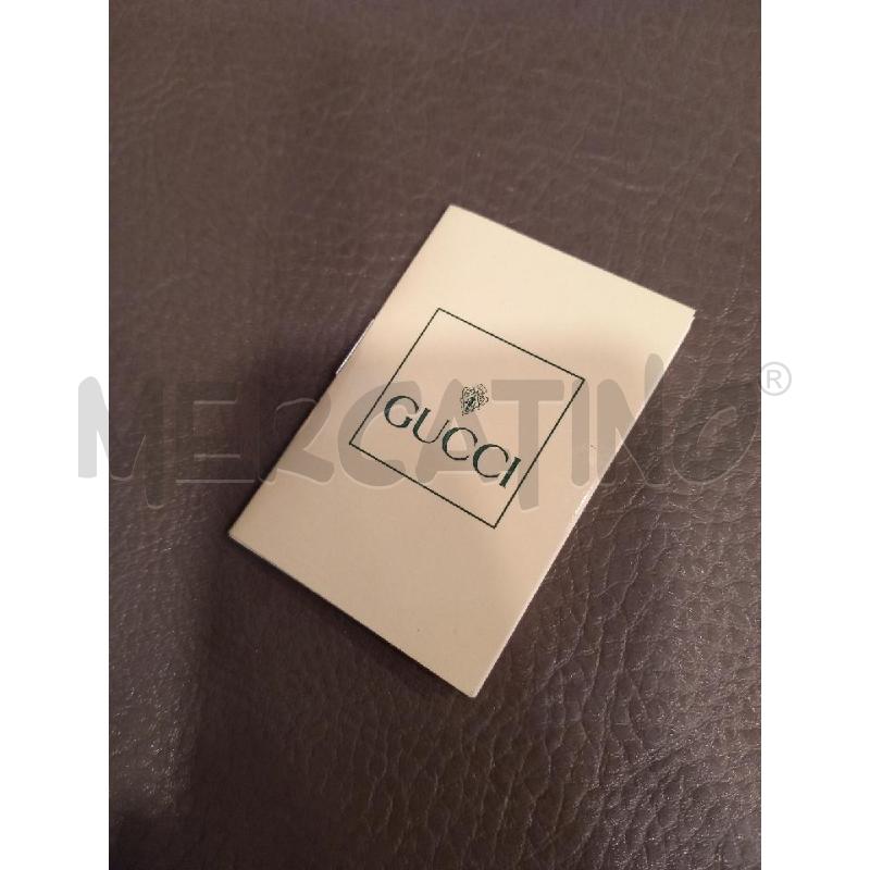 PORTA FOGLIO GUCCI NERO PELLE | Mercatino dell'Usato Roma porta di roma 4