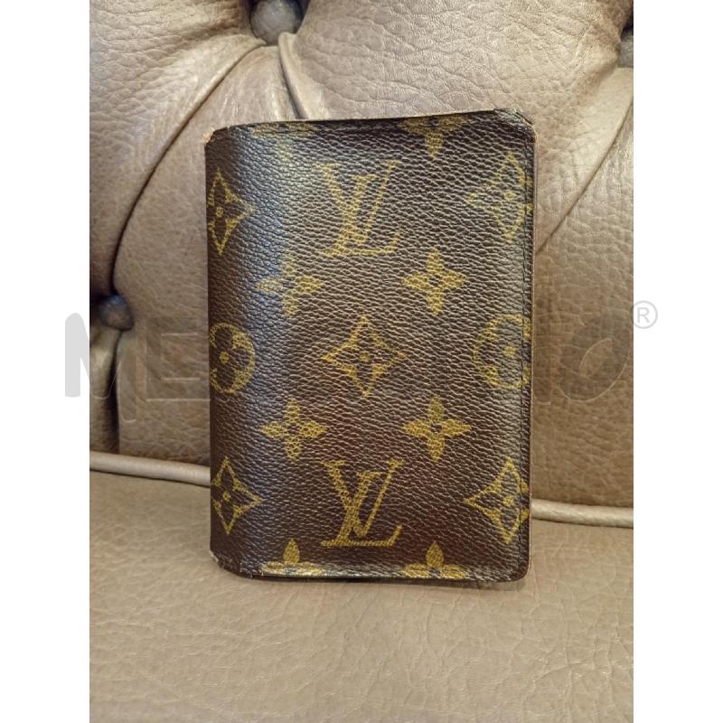 PORTA FOGLIO LOUIS VUITTON MARRONE DA RIV | Mercatino dell'Usato Roma porta di roma 1
