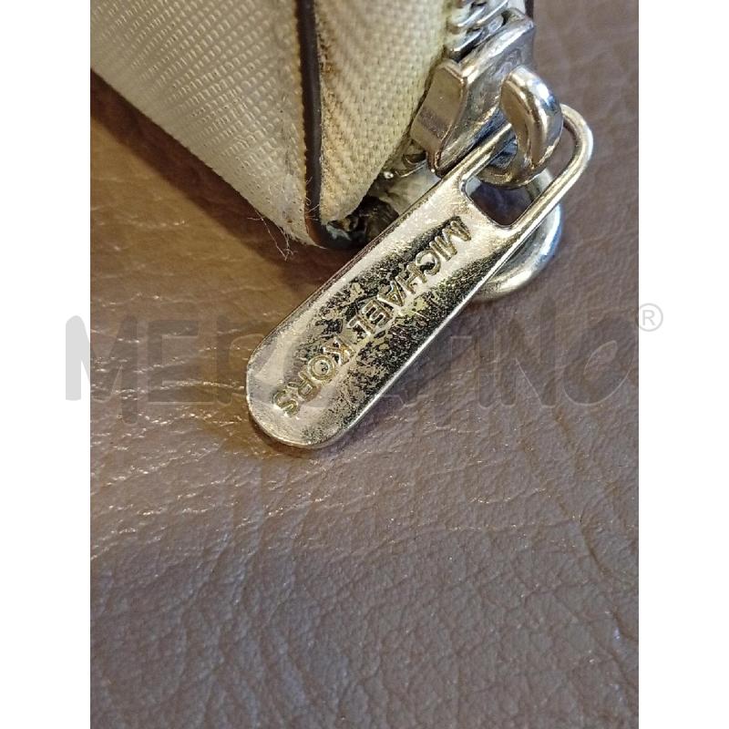 PORTA FOGLIO MICHAEL KORS GRIGIO | Mercatino dell'Usato Roma porta di roma 3
