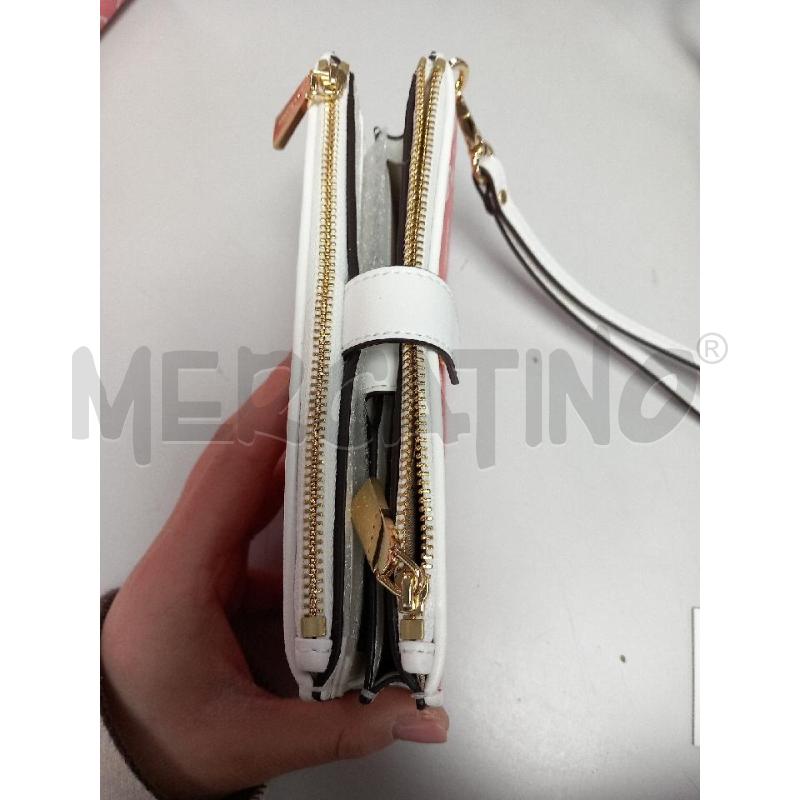 PORTA FOGLIO MICHAEL KORS ROSA CORALLO | Mercatino dell'Usato Roma porta di roma 3