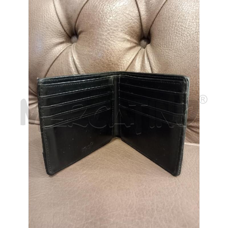 PORTA FOGLIO MONT BLANC NERO BA115 | Mercatino dell'Usato Roma porta di roma 3