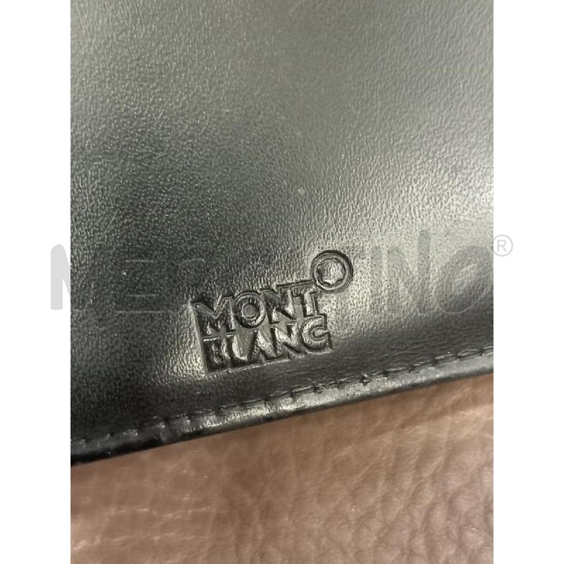 PORTA FOGLIO MONT BLANC NERO BA115 | Mercatino dell'Usato Roma porta di roma 4
