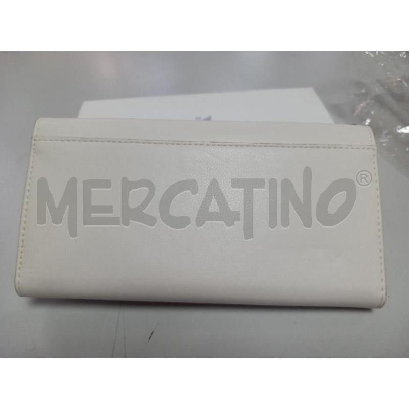 PORTA FOGLIO SWAROVSKI BIANCO | Mercatino dell'Usato Roma porta di roma 2