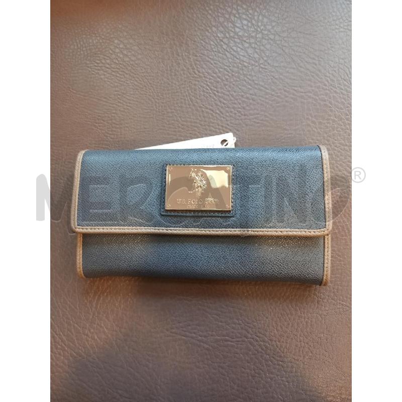 PORTA FOGLIO US POLO ASSN GRIGIO | Mercatino dell'Usato Roma porta di roma 2