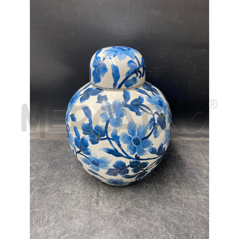 POTICHE VASO FIORI BIA BLU | Mercatino dell'Usato Roma porta di roma 1