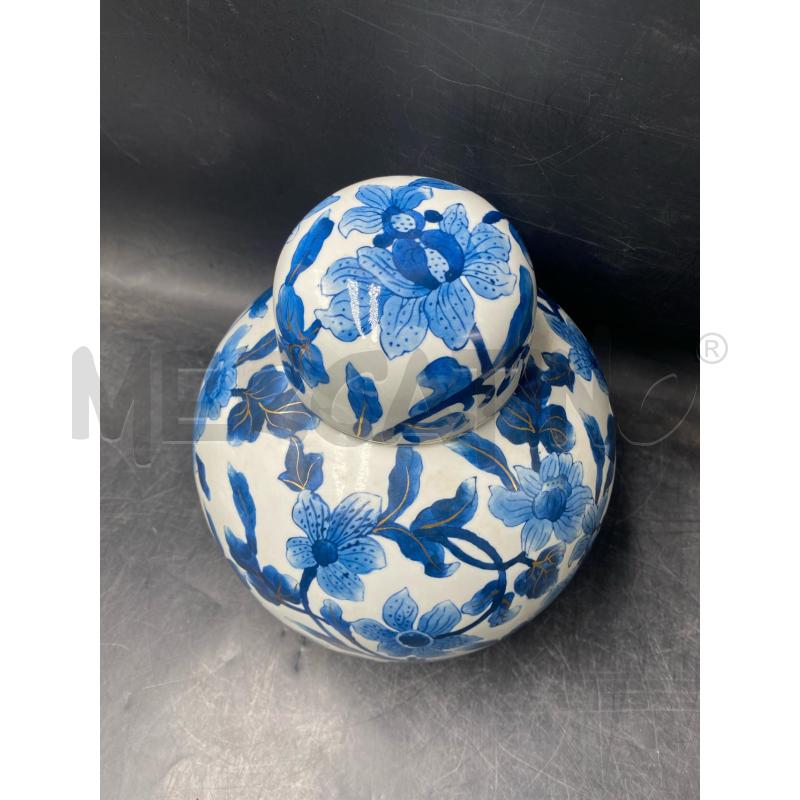 POTICHE VASO FIORI BIA BLU | Mercatino dell'Usato Roma porta di roma 2