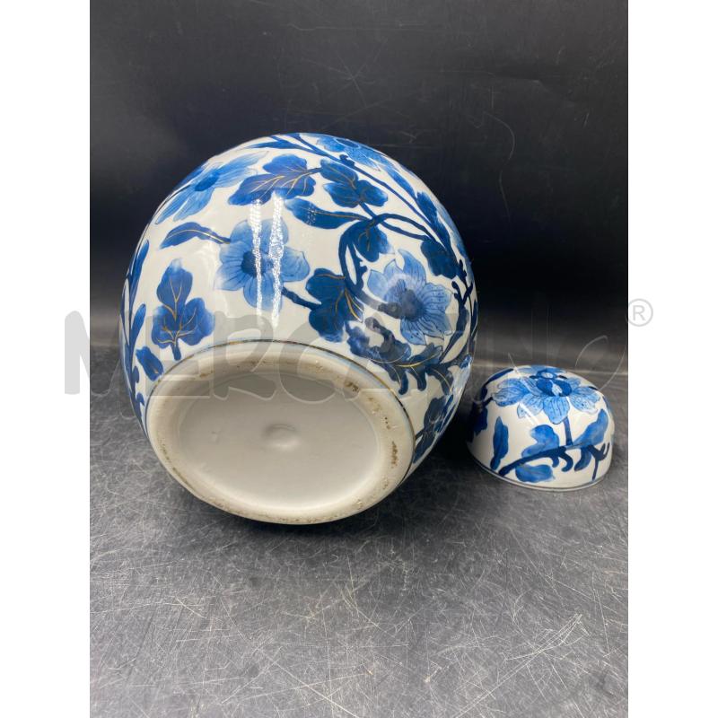 POTICHE VASO FIORI BIA BLU | Mercatino dell'Usato Roma porta di roma 3