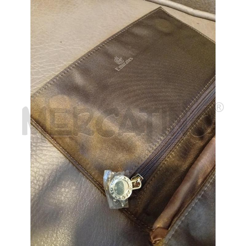 POUCHETTE BULGARI MARRONE | Mercatino dell'Usato Roma porta di roma 2