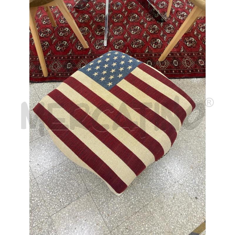 POUF AMERICANO SHABBY BIA | Mercatino dell'Usato Roma porta di roma 1