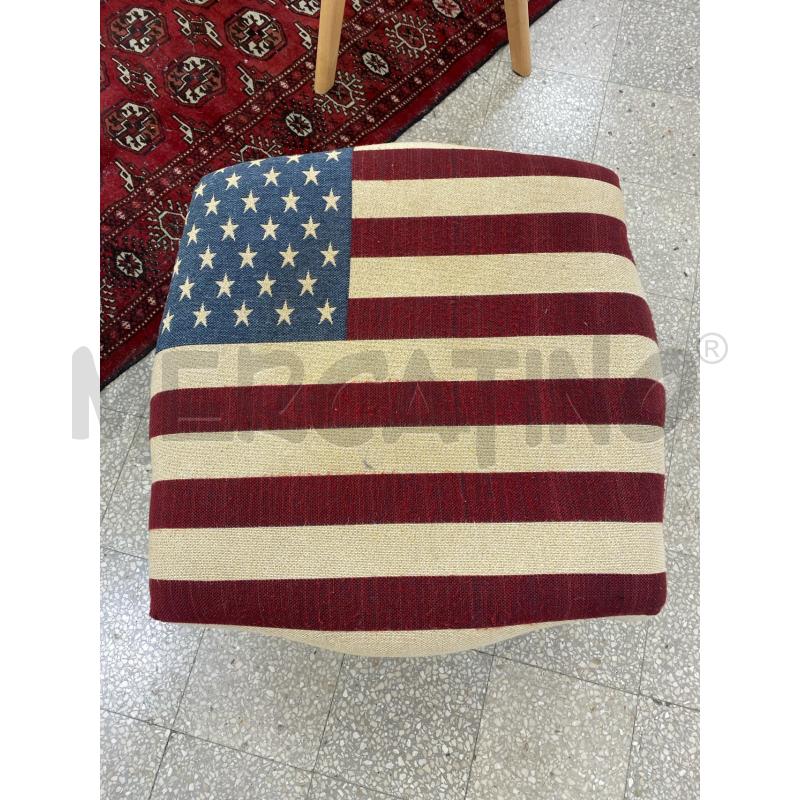 POUF AMERICANO SHABBY BIA | Mercatino dell'Usato Roma porta di roma 2
