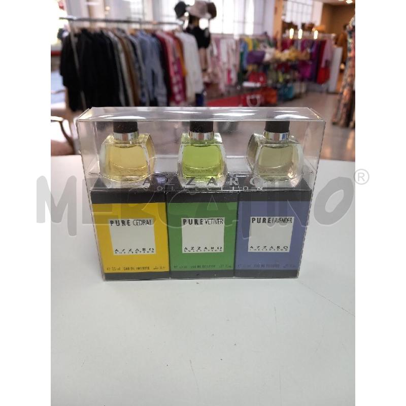 PROFUMINI AZZARO COLLECTION PURE CEDRAT VETIVER LAVENDER | Mercatino dell'Usato Roma porta di roma 1