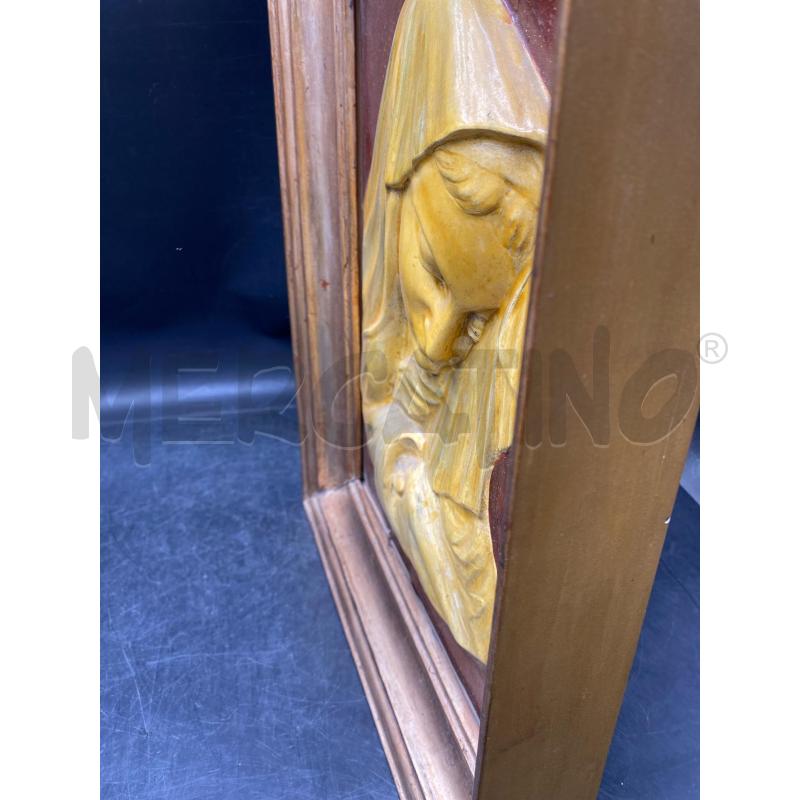 QUADRETTO MADONNA LEGNO | Mercatino dell'Usato Roma porta di roma 3