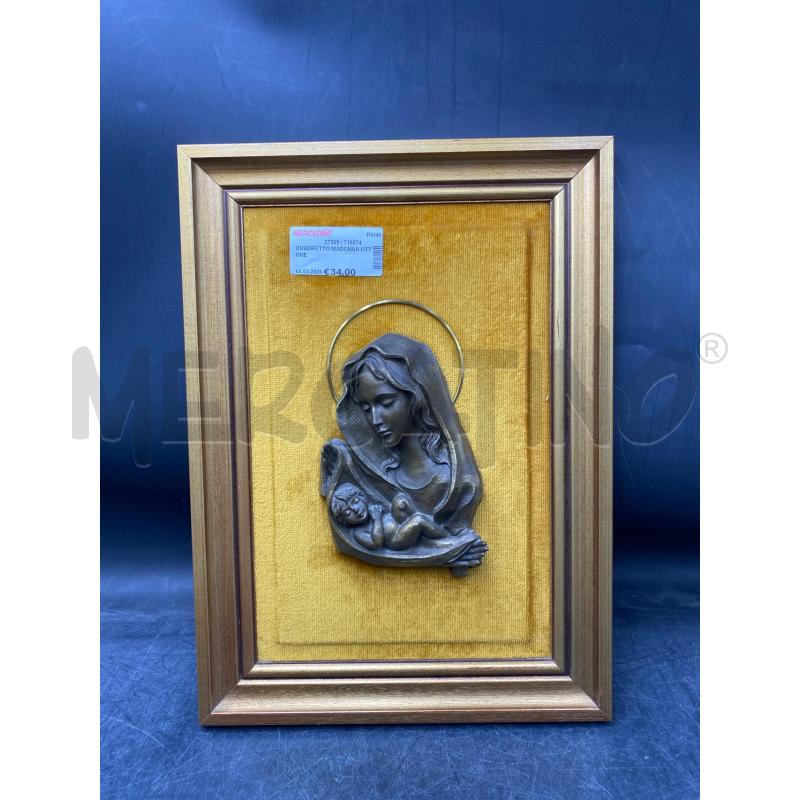 QUADRETTO MADONNA OTTONE | Mercatino dell'Usato Roma porta di roma 1