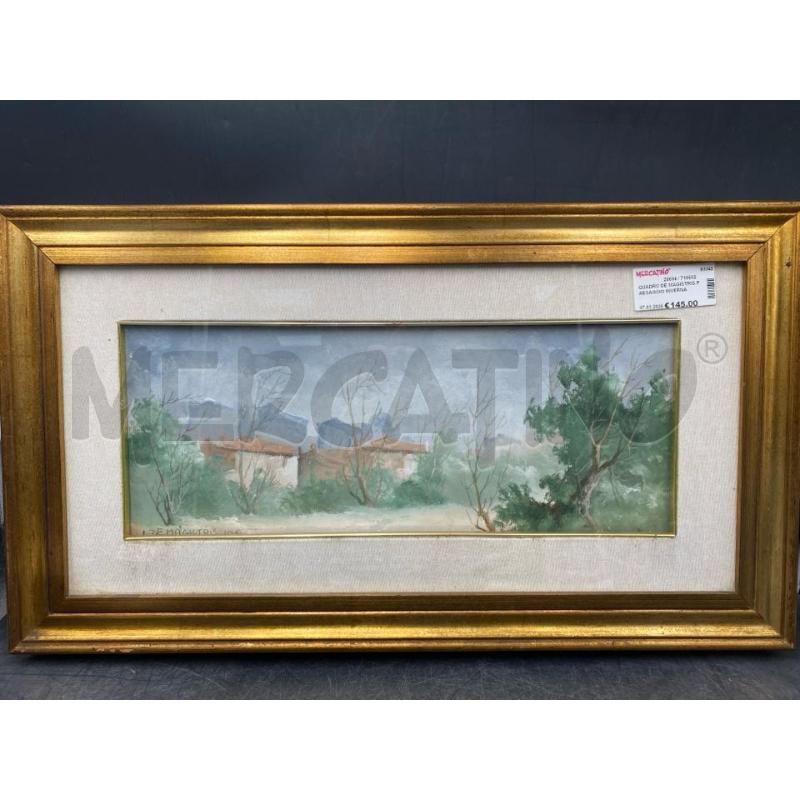 QUADRO DE MAGISTRIS PAESAGGIO INVERNALE | Mercatino dell'Usato Roma porta di roma 1