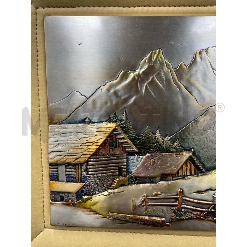 QUADRO LAMINA D'ARGENTO L. PESARESI | Mercatino dell'Usato Roma porta di roma 3