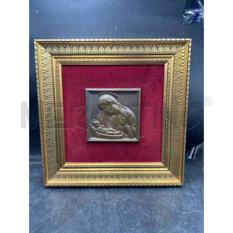 QUARTO  PLACCA  MASTRUZZI MADONNA | Mercatino dell'Usato Roma porta di roma 1