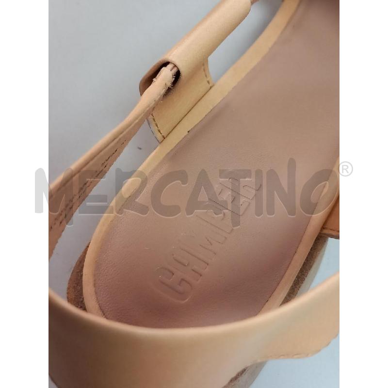 SANDALI DONNA CAMPER BEIGE SCATOLA | Mercatino dell'Usato Roma porta di roma 3
