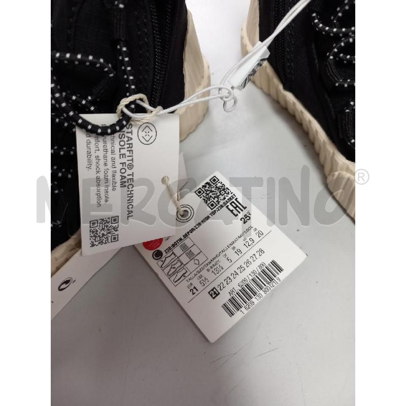 SCARPE BAMBIN ZARA NERE | Mercatino dell'Usato Roma porta di roma 4