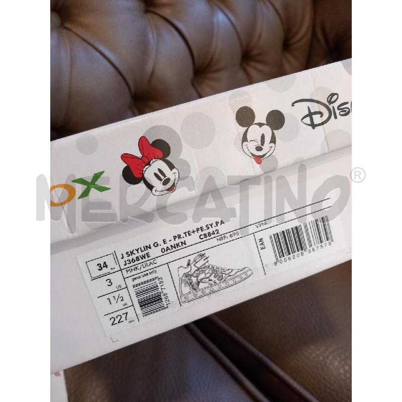 SCARPE B GEOX X DISNEY TRILLY ROSA SCATOLA | Mercatino dell'Usato Roma porta di roma 5