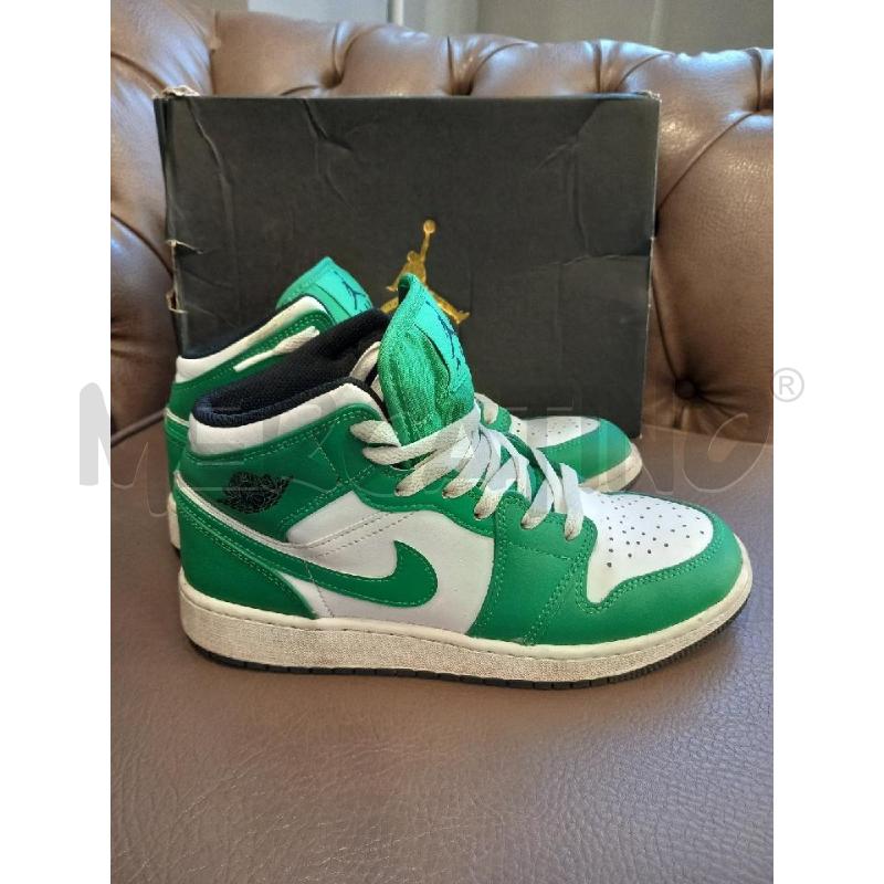 SCARPE B NIKE AIR JORDAN 1 MID DQ8423-301 SCATOLA | Mercatino dell'Usato Roma porta di roma 2