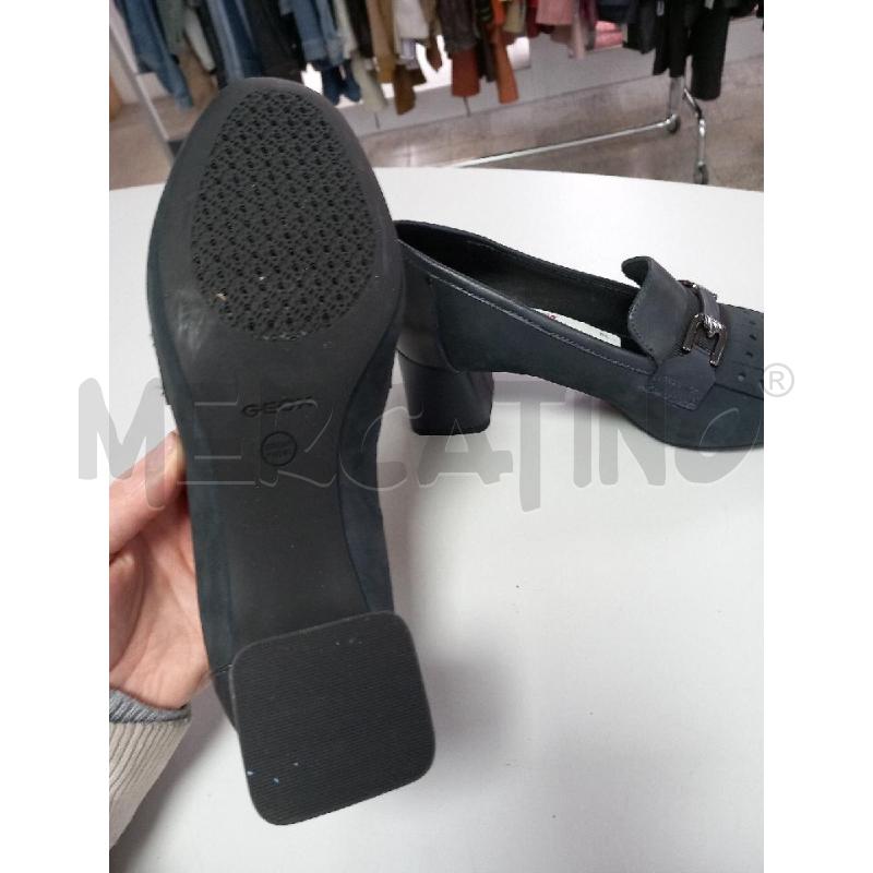 SCARPE DONNA TACCO GEOX BLU | Mercatino dell'Usato Roma porta di roma 3