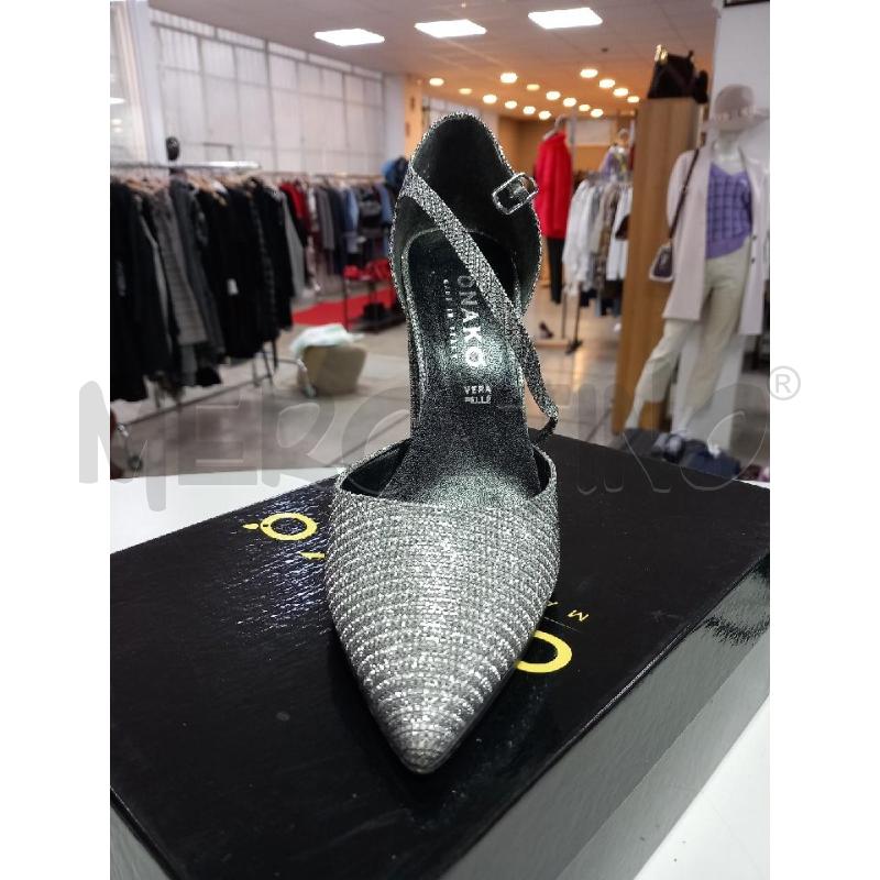 SCARPE DTACCO ONAKÒ ARGENTATE CON SCATOLA | Mercatino dell'Usato Roma porta di roma 2