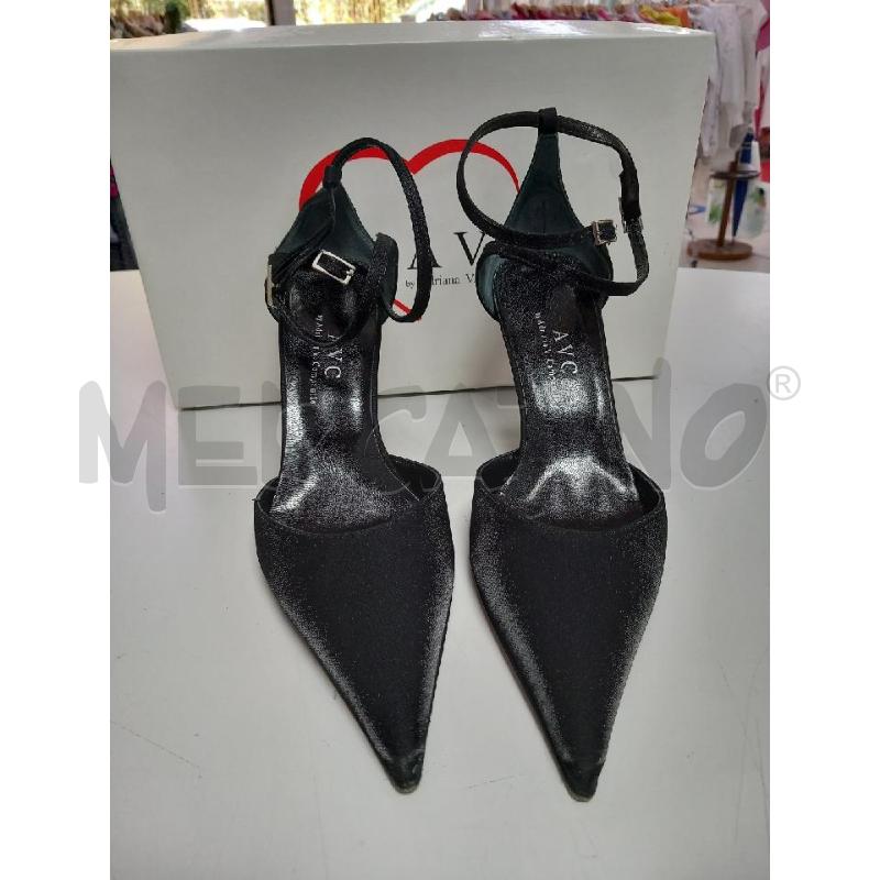 SCARPE D ADRIANA CAMPANILE SCATOLA AVC NERO | Mercatino dell'Usato Roma porta di roma 1