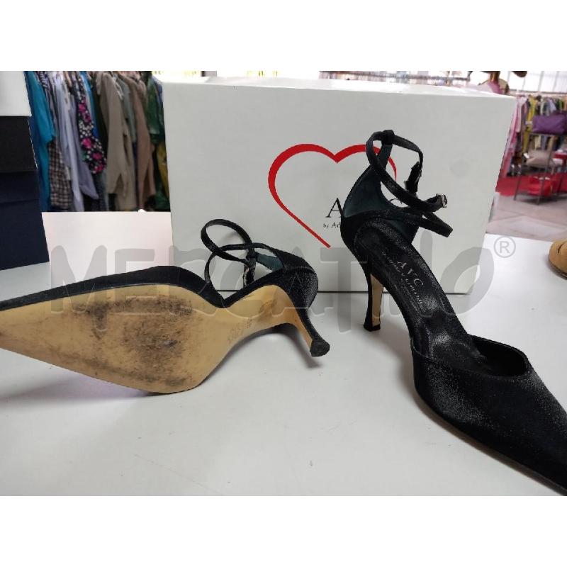 SCARPE D ADRIANA CAMPANILE SCATOLA AVC NERO | Mercatino dell'Usato Roma porta di roma 2