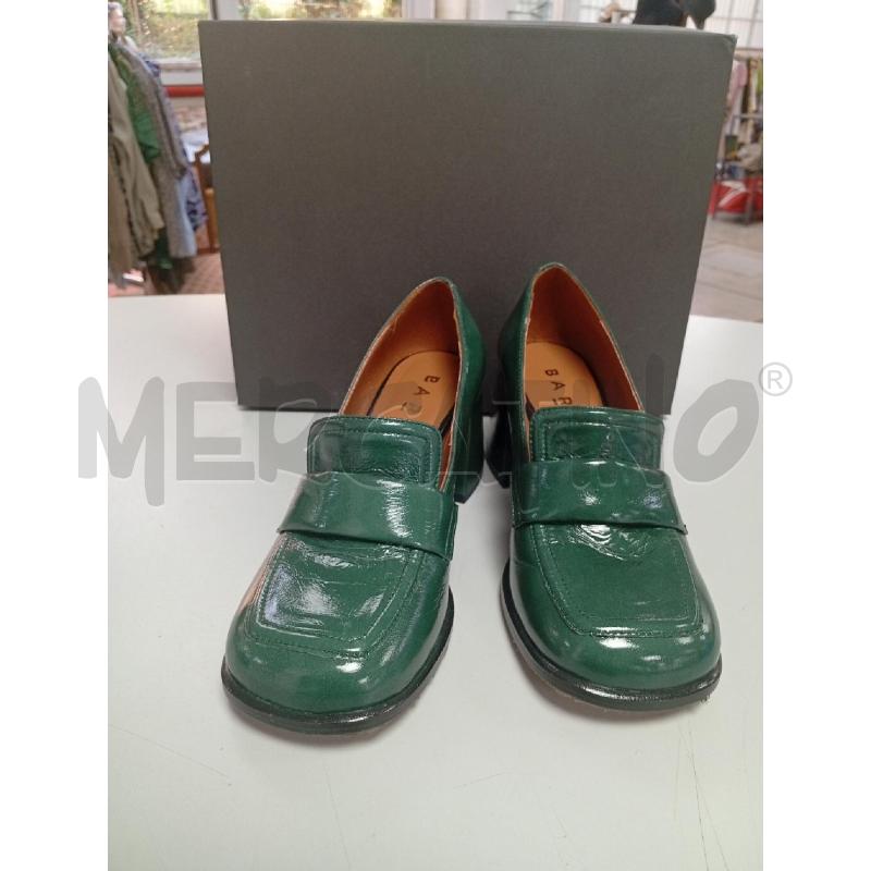SCARPE D BARCA VERDE SCATOLA | Mercatino dell'Usato Roma porta di roma 1
